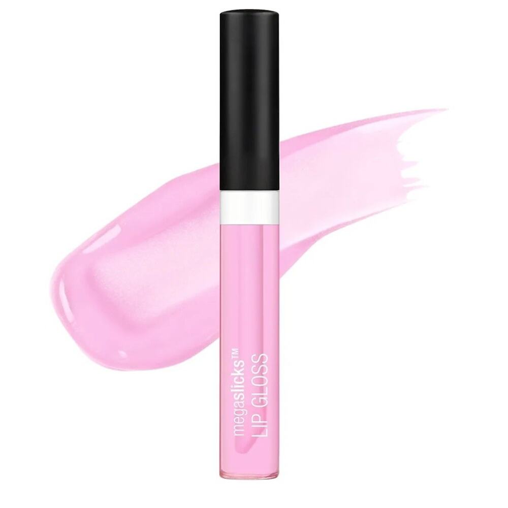 wet n wild MegaSlicks Lip Gloss, Ultra-Glossy, Vitamin-E Enriched, Sweet Glaze